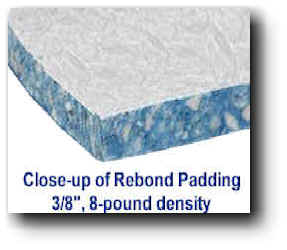 Rebond Carpet Padding - Howtobuycarpet.com